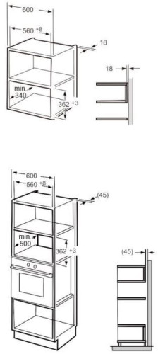Встраиваемая микроволновая печь De Dietrich DMG2508B