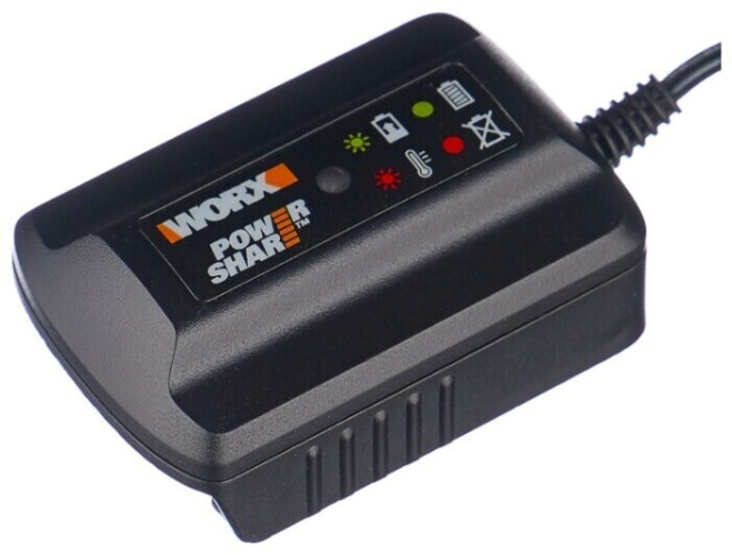 Триммер аккумуляторный Worx WG157E с АКБ и ЗУ