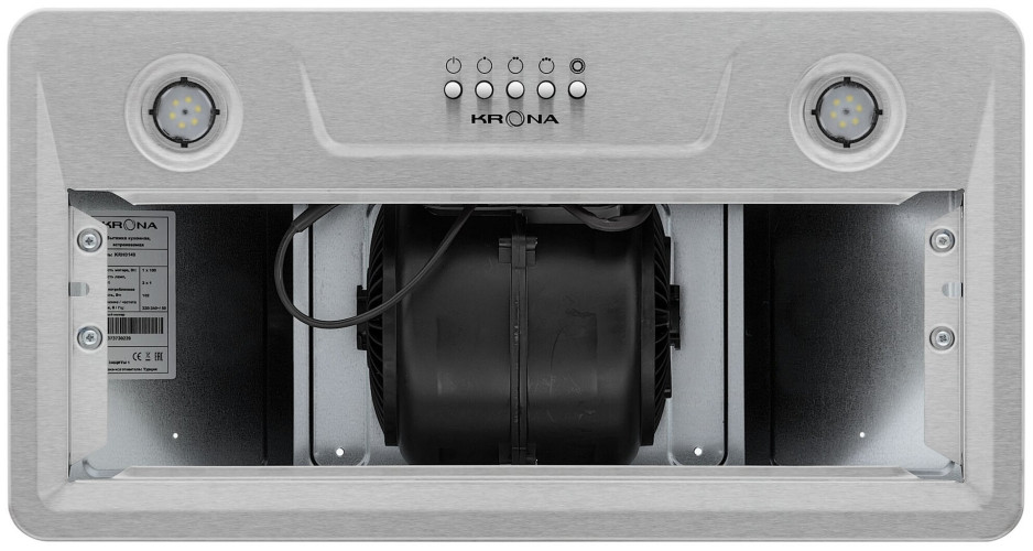 Встраиваемая вытяжка Kronasteel Luisa 600 Inox PB