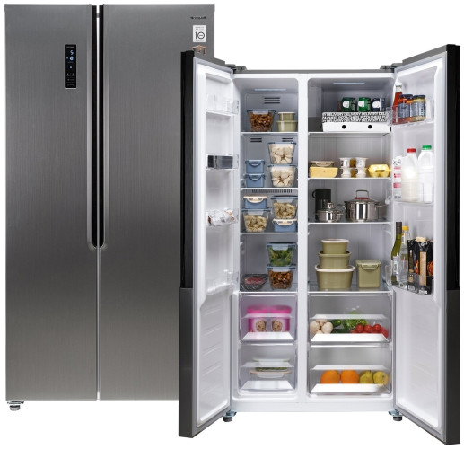 Холодильник WEISSGAUFF WSBS 500 NFX