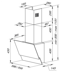Кухонная вытяжка Kuppersberg F 912 B