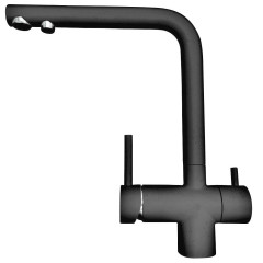 Смеситель для мойки Zigmund &amp; Shtain ZS 1300 черный базальт