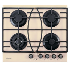Газовая варочная панель Rainford RBH 4614 BFWT Vanilla