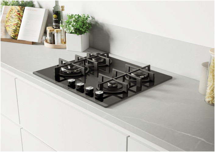 Газовая варочная панель Candy CVG6BF4WEB