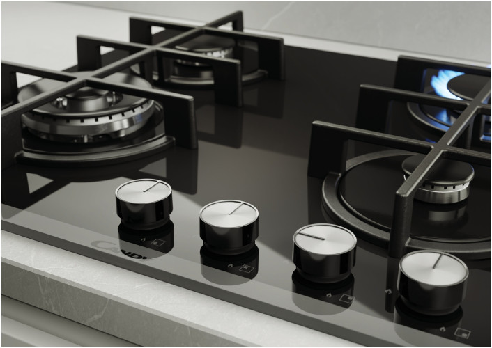 Газовая варочная панель Candy CVG6BF4WEB