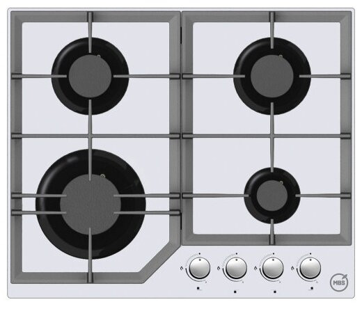 Газовая варочная панель MBS PG 611WH