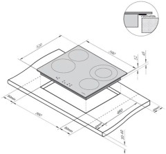 Электрическая варочная панель Darina 1P ВЕС 342 23 B