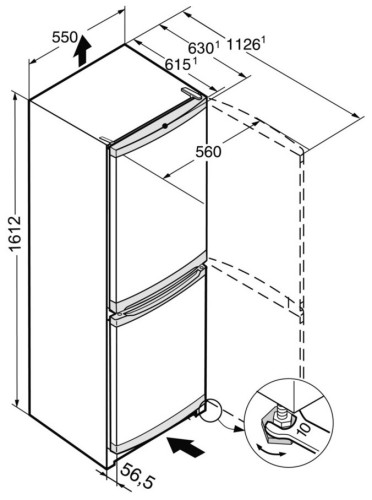 Холодильник Liebherr CUel 2831