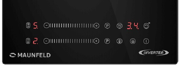 Индукционная варочная панель Maunfeld CVI292S2BBK Inverter