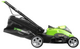 Газонокосилка электрическая greenworks 2500107 G-MAX 40V 45 cm 4-in-1