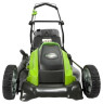 Газонокосилка электрическая greenworks 2500107 G-MAX 40V 45 cm 4-in-1