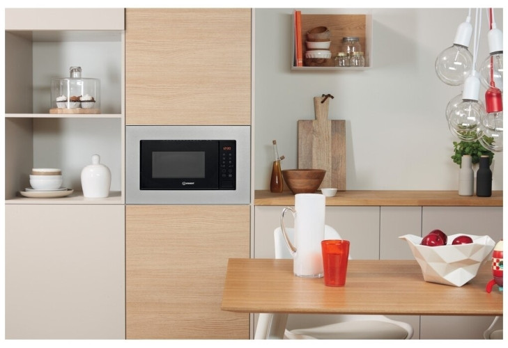 Встраиваемая микроволновая печь Indesit MWI120SX Grey