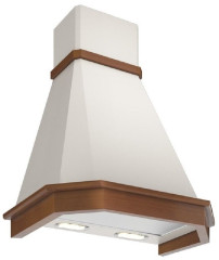 Кухонная вытяжка Elikor Камин Грань 60П 650 П3Л бежевый без обрамления