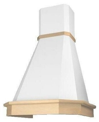 Кухонная вытяжка Elikor Камин Грань 60П 650 П3Л бежевый без обрамления