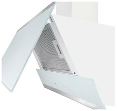 Кухонная вытяжка GRAND Gloucester 60 WH IX цвет корпуса белый цвет окантовки панели серебристый