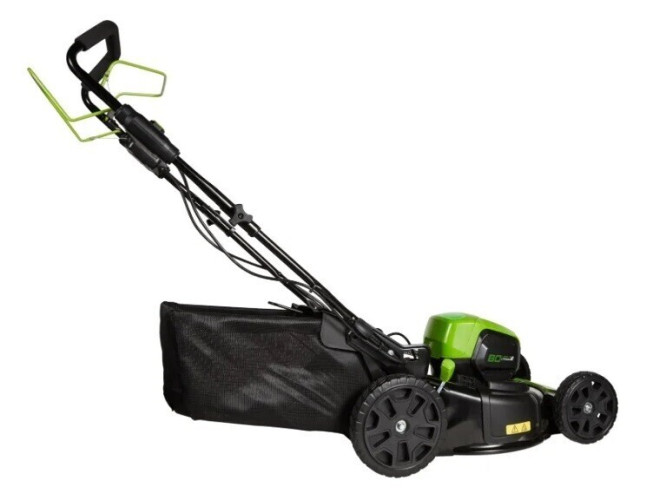 Газонокосилка аккумуляторная GreenWorks GD80LM46S (2501007)