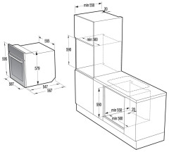Электрический духовой шкаф Gorenje BO 658 A34 BG