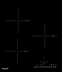Электрическая варочная панель Weissgauff HI 430 BSC 429122