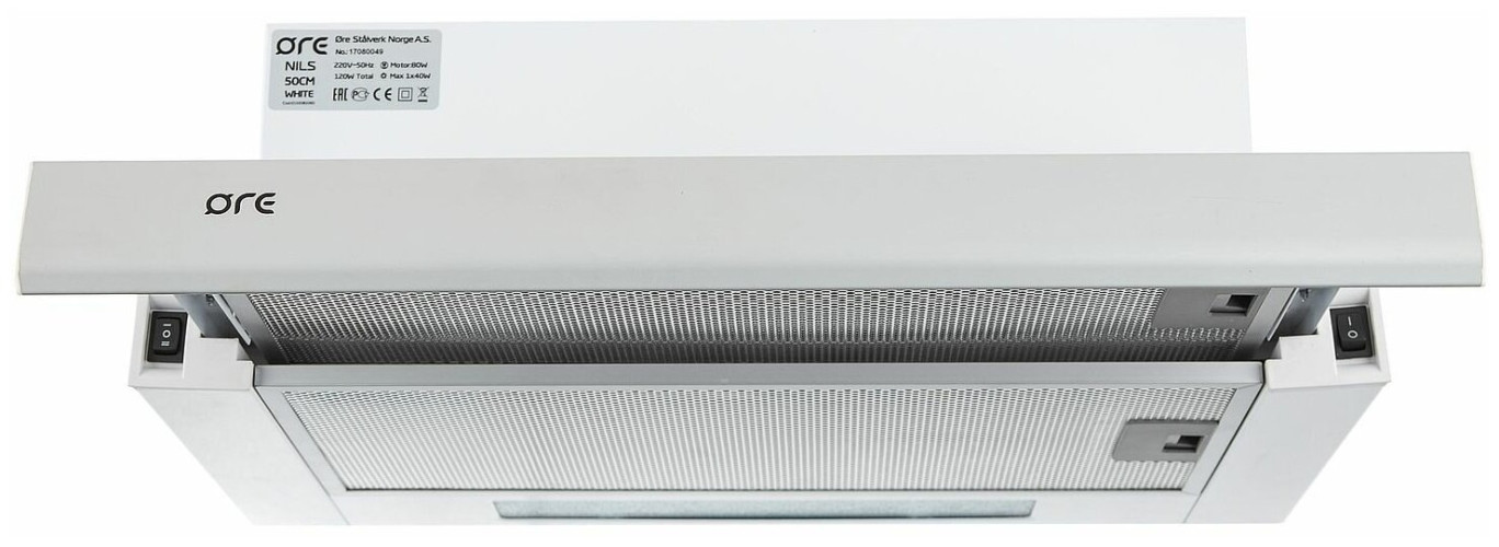 Встраиваемая вытяжка ORE Nils 50