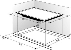 Газовая варочная панель Zigmund &amp; Shtain GN 228.61 B