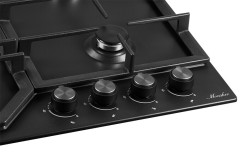 Газовая варочная панель Monsher MSG 60 Noir