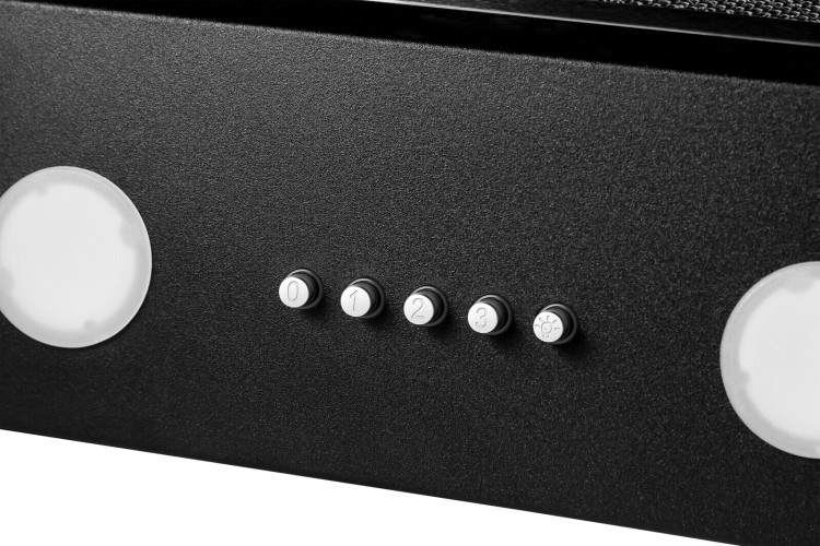 Кухонная вытяжка Weissgauff WGH 500 PB Touch Black Glass