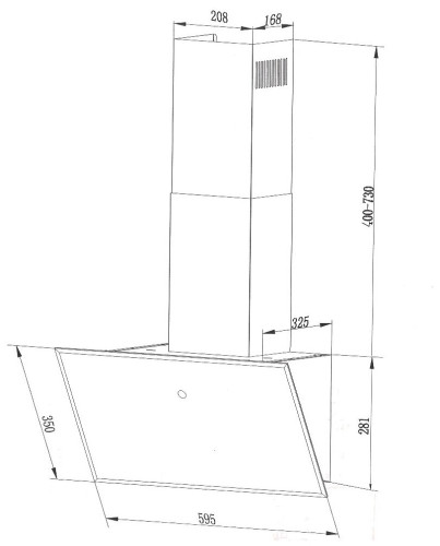 Кухонная вытяжка MAUNFELD TOPAZ 60