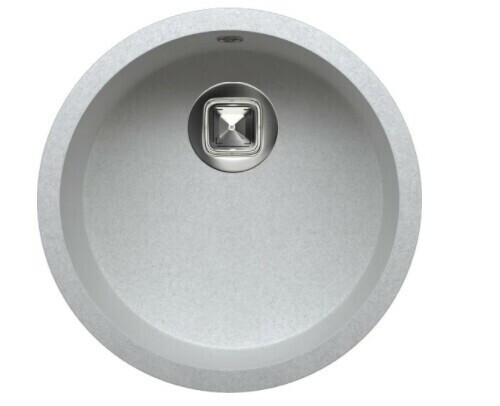 Кухонная мойка Tolero R-104-001 серый металлик