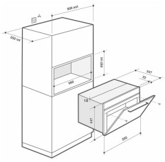 Встраиваемая микроволновая печь De Dietrich DKE 7220 X
