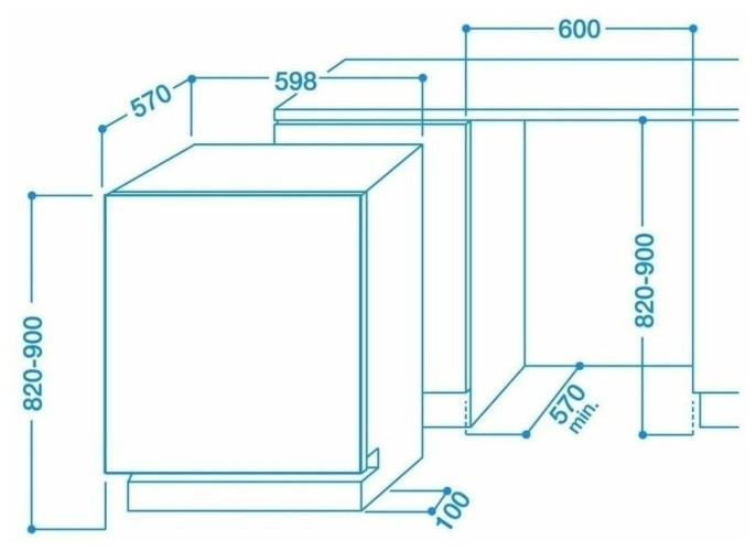 Посудомоечная машина Indesit DIF 14B1