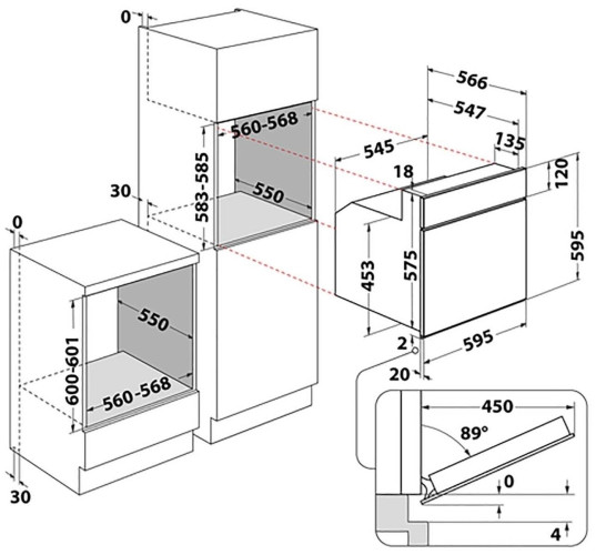 Электрический духовой шкаф Hotpoint Ariston FVT 801 H OW