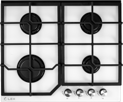 Газовая варочная панель LEX GVG 642 WHITE
