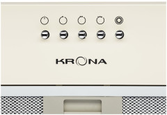 Встраиваемая вытяжка KRONA RUNA 600 ivory PB