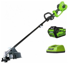 Триммер аккумуляторный greenworks 1301507ub G-MAX 40V GD40BC4