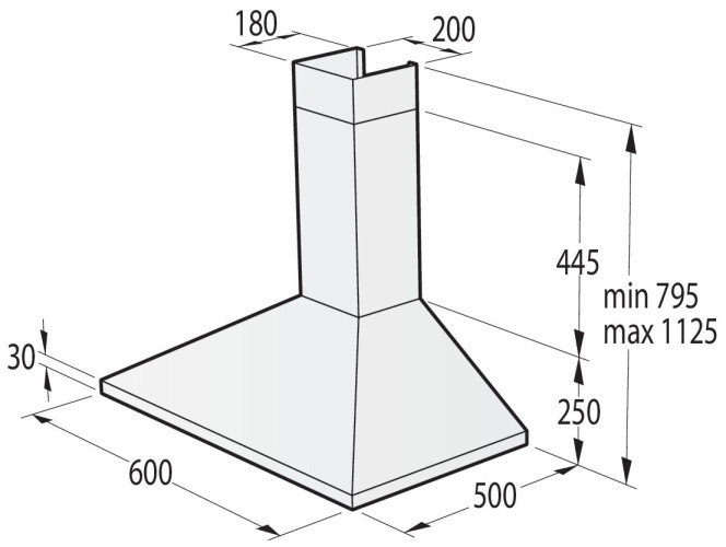 Кухонная вытяжка Gorenje WHC 63 CLI
