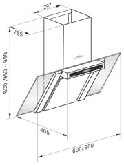 Кухонная вытяжка Kaiser AT-9405 Eco