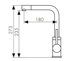 Смеситель для кухни Kaiser Teka 13144-5