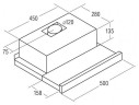 Встраиваемая вытяжка Cata TF 5250 X L