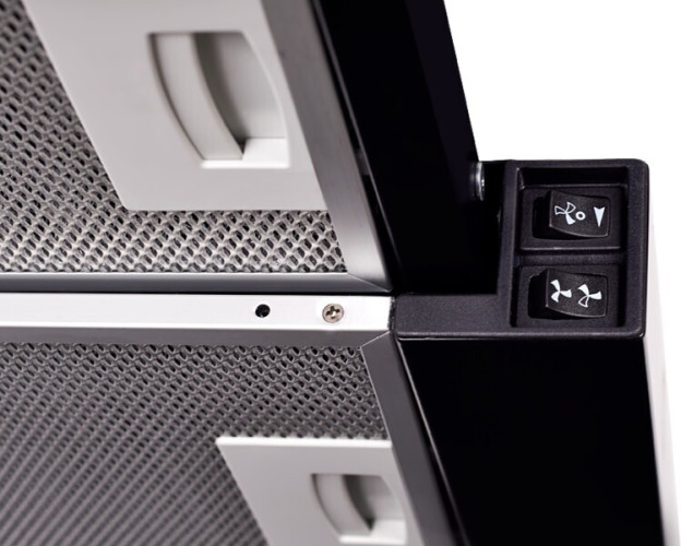 Встраиваемая вытяжка Kuppersberg Slimlux 90 SG black