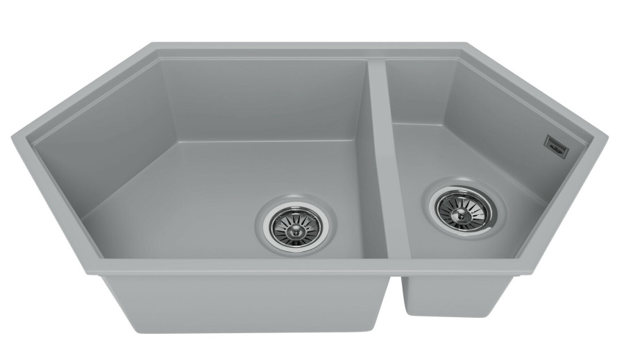 Кухонная мойка KitKraken Creek Y-900M.7032 Grey