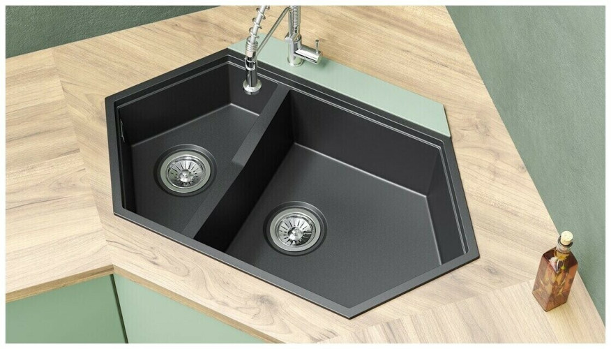 Кухонная мойка KitKraken Creek Y-900M.7032 Grey