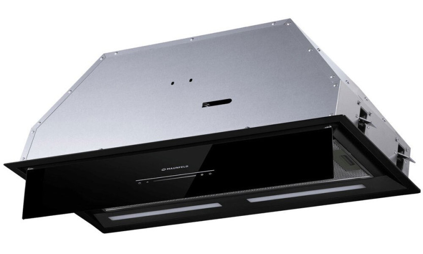 Встраиваемая вытяжка Maunfeld Nebula 85 Glass чёрный