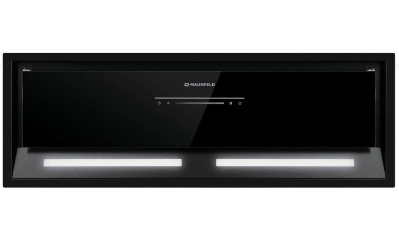 Встраиваемая вытяжка Maunfeld Nebula 85 Glass чёрный