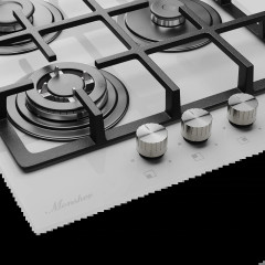 Газовая варочная панель Monsher MGG 45 Blanc