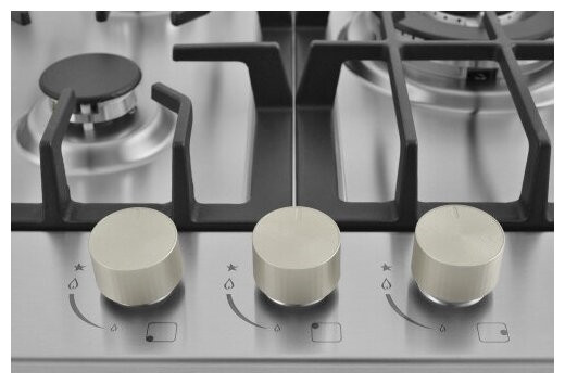 Газовая варочная панель Zugel ZGH451X