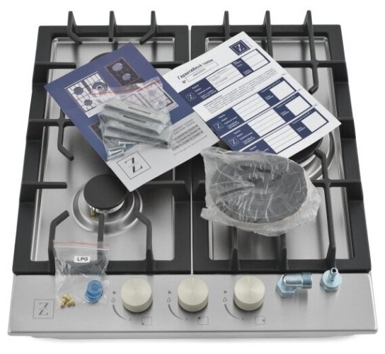 Газовая варочная панель Zugel ZGH451X