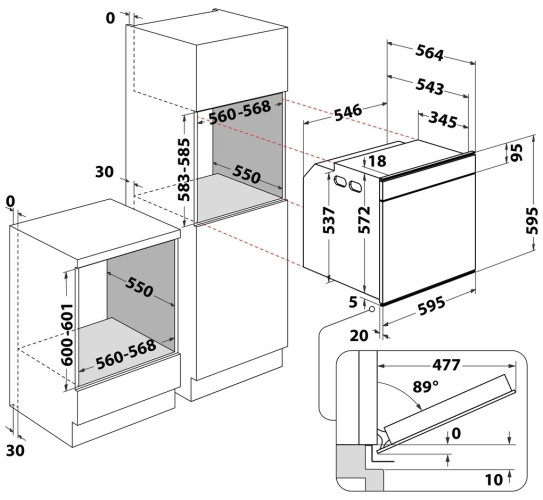 Электрический духовой шкаф Hotpoint Ariston FI6 871 SC IX