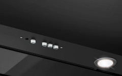 Встраиваемая вытяжка Elikor Cube 60П-1000 черный/черный