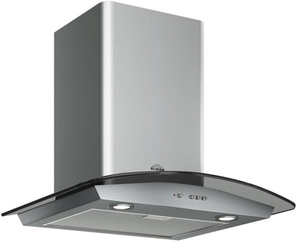 Кухонная вытяжка Elikor Аметист 90Н 650 К3Д нержавейка тонированный