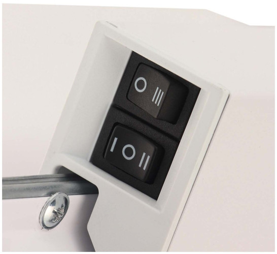 Встраиваемая вытяжка Krona Kamilla 600 Inox 2 мотора